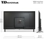 Téléviseur 40 pouces Led Full HD, connexions multiples - TD Systems PRIME40C19F
