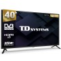 Téléviseur 40 pouces Led Full HD, connexions multiples - TD Systems PRIME40C19F
