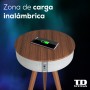 Haut-parleur de table Bluetooth 30W avec batterie 2200mAh, bois de chêne - TD Systems SM30B11WR