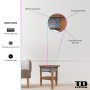 Haut-parleur de table Bluetooth 30W avec batterie 2200mAh, bois de cerisier - TD Systems SM30B11WC8B